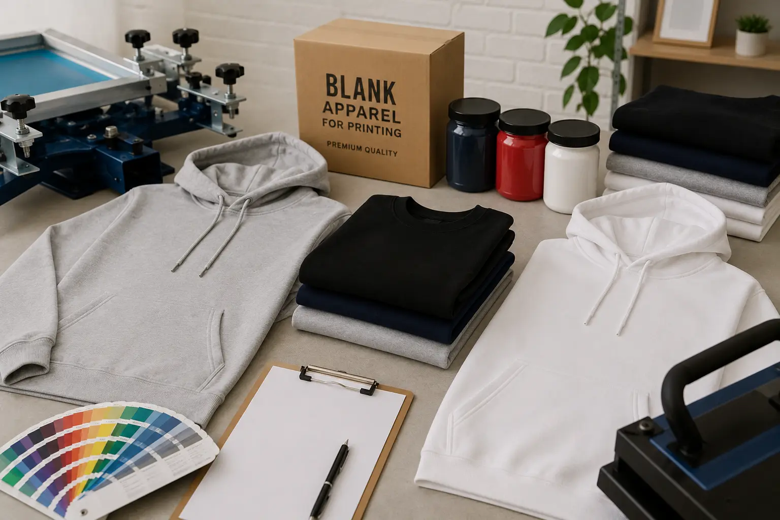 Blank Apparel for Printing: A Complete Guide